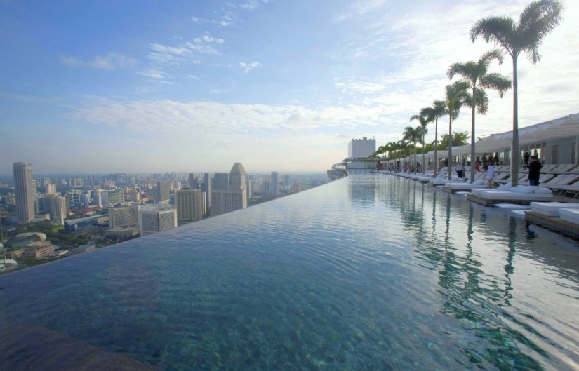 Pool to infinity Pool to infinity