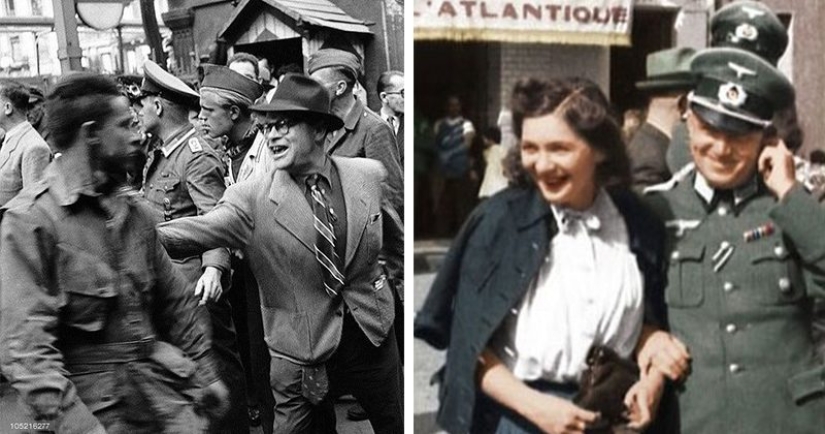 ¿Por qué los franceses besan a la camarera del pueblo en el quinto punto ¿Por qué los franceses besan a la camarera del pueblo en el quinto punto