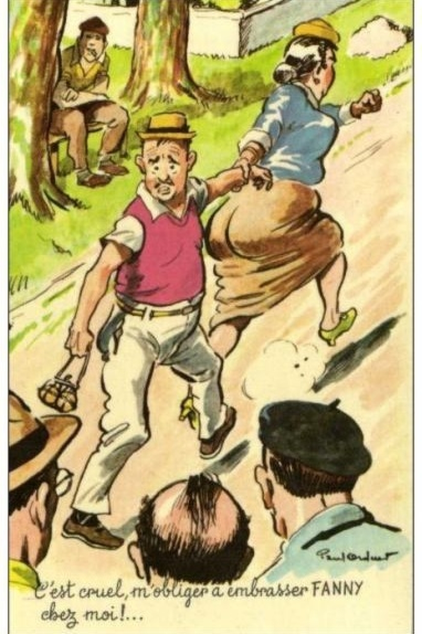 ¿Por qué los franceses besan a la camarera del pueblo en el quinto punto ¿Por qué los franceses besan a la camarera del pueblo en el quinto punto