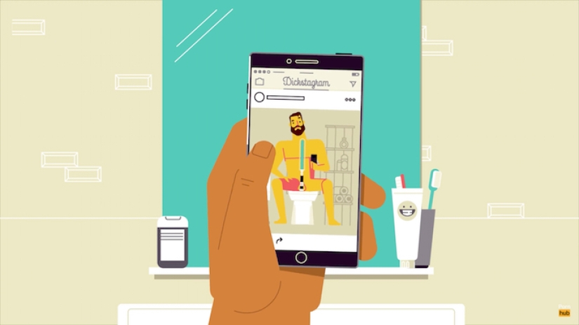 PornHub has released an application with stickers for intimate parts of the body