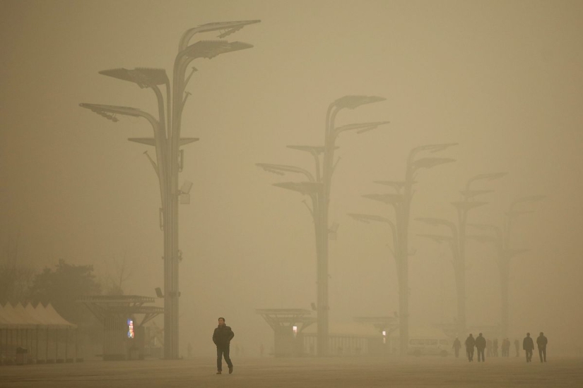 Portrait of breathless Beijing Portrait of breathless Beijing