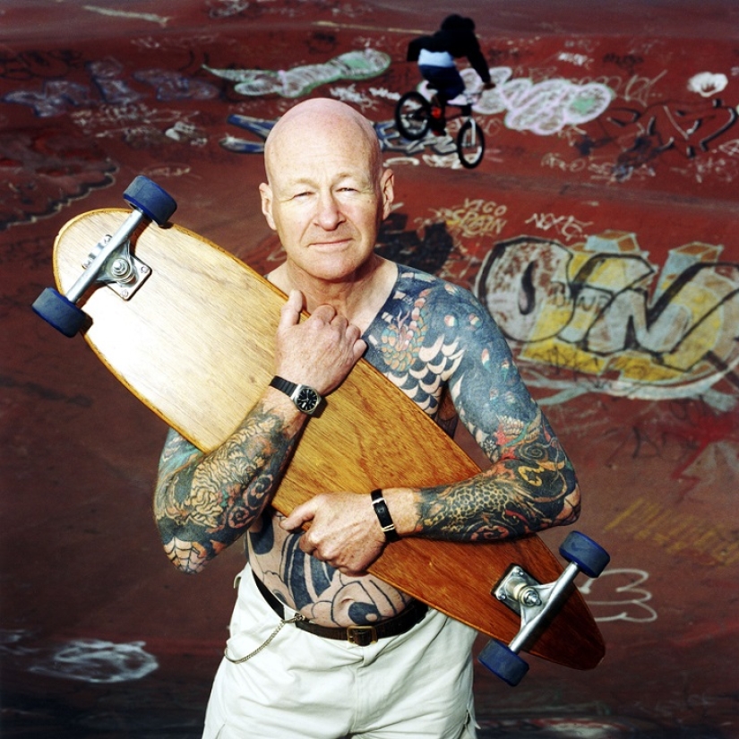 Portraits of aging British informals and rebels