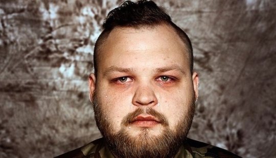 Portraits of Lithuanian guys reacting to the resumption of conscription