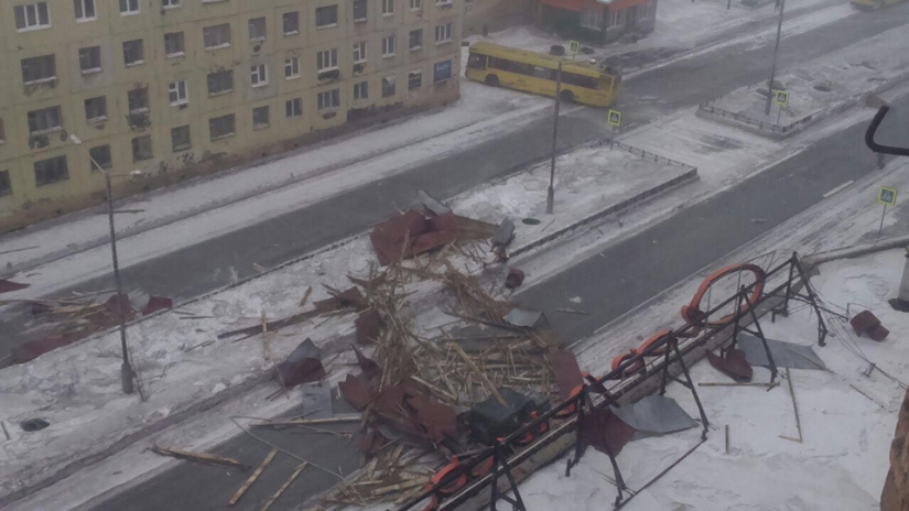 Primavera en Norilsk: se vuelan los techos de las casas, se evacua a la gente