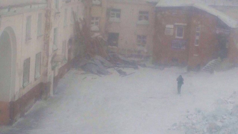 Primavera en Norilsk: se vuelan los techos de las casas, se evacua a la gente