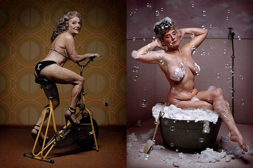 Provocativa serie de fotos maduras del escandaloso Erwin Olaf