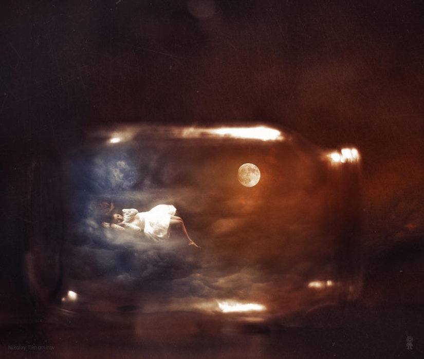 Proyecto fotográfico suave de Nikolai Tikhomirov Gravedad cero