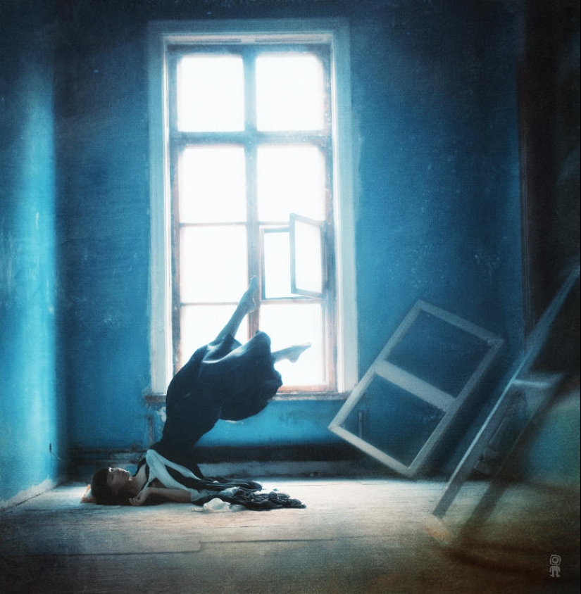 Proyecto fotográfico suave de Nikolai Tikhomirov Gravedad cero