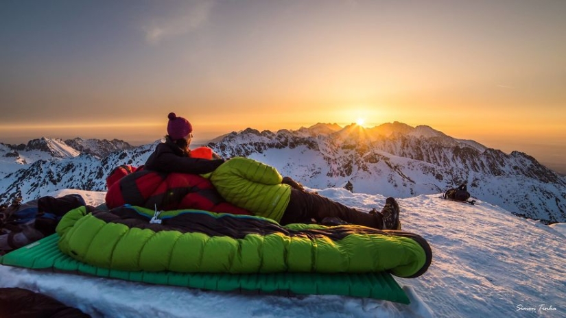 Pull the guy to the mountains: the Slovak couple is tired of boring romance, and now they arrange dates high in the mountains Pull the guy to the mountains: the Slovak couple is tired of boring romance, and now they arrange dates high in the mountains