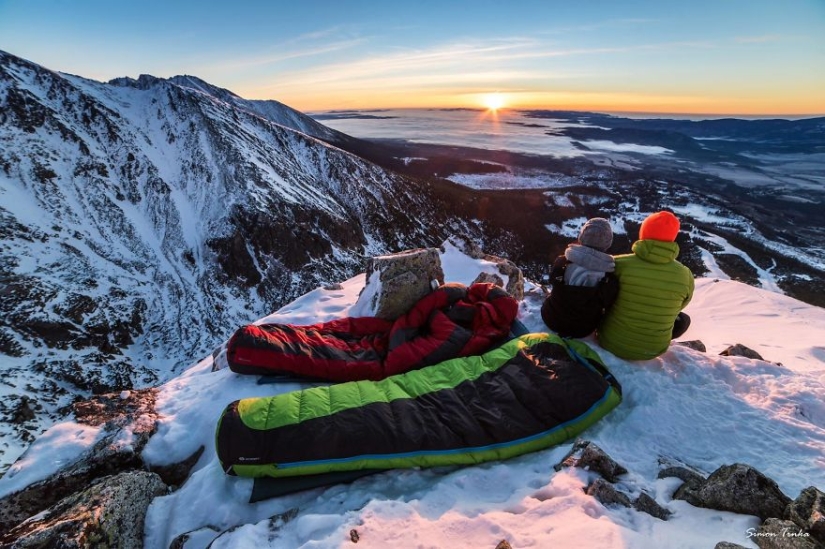 Pull the guy to the mountains: the Slovak couple is tired of boring romance, and now they arrange dates high in the mountains Pull the guy to the mountains: the Slovak couple is tired of boring romance, and now they arrange dates high in the mountains