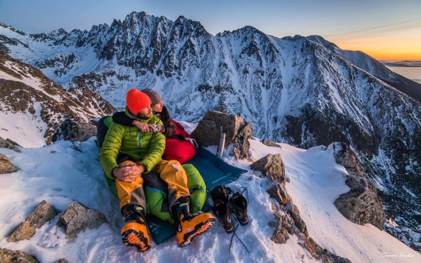 Pull the guy to the mountains: the Slovak couple is tired of boring romance, and now they arrange dates high in the mountains Pull the guy to the mountains: the Slovak couple is tired of boring romance, and now they arrange dates high in the mountains