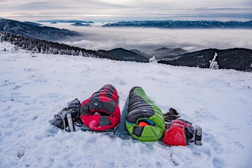 Pull the guy to the mountains: the Slovak couple is tired of boring romance, and now they arrange dates high in the mountains Pull the guy to the mountains: the Slovak couple is tired of boring romance, and now they arrange dates high in the mountains