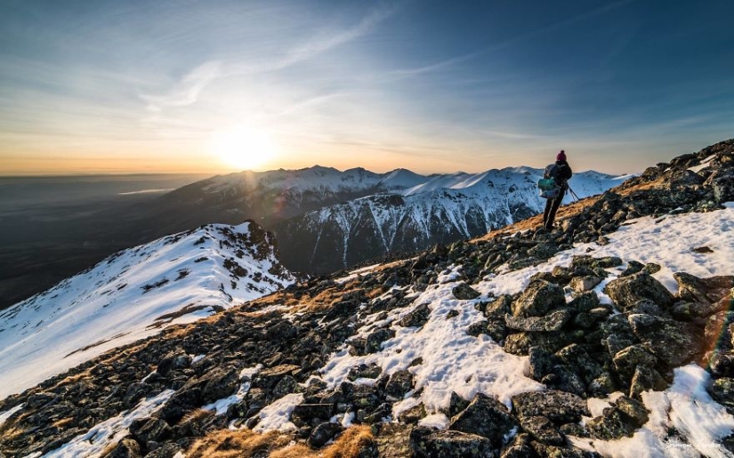 Pull the guy to the mountains: the Slovak couple is tired of boring romance, and now they arrange dates high in the mountains Pull the guy to the mountains: the Slovak couple is tired of boring romance, and now they arrange dates high in the mountains