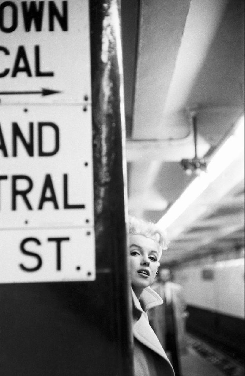 Raras fotos de Marilyn Monroe en Nueva York