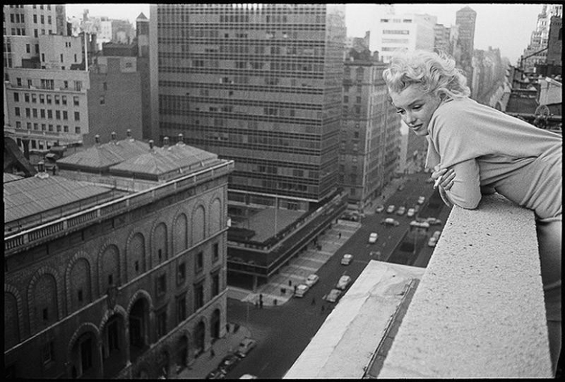 Raras fotos de Marilyn Monroe en Nueva York