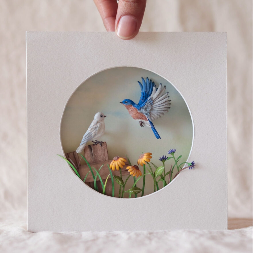 “Rare”: My Collection Of Paper Art To Show The Beauty Of Rare Genetic Mutation Of Albinism And Melanism