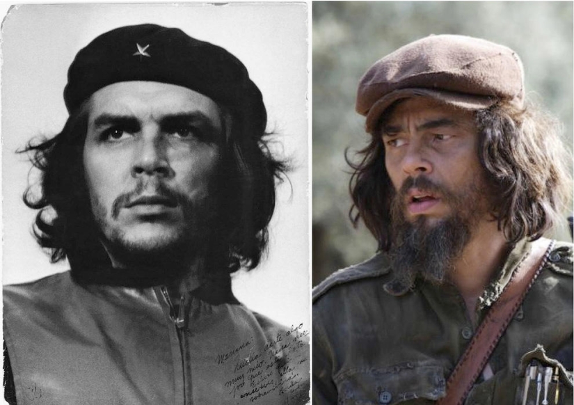 Real personalities and actors who embodied their image on the screen
