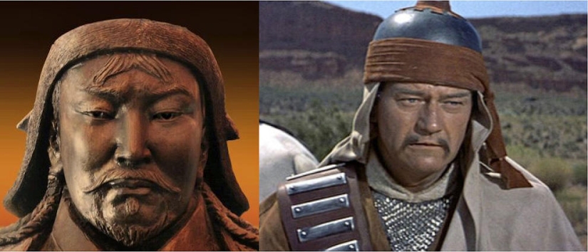 Real personalities and actors who embodied their image on the screen