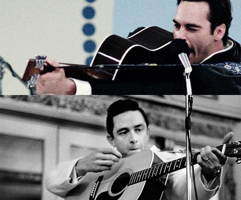 Real personalities and actors who embodied their image on the screen