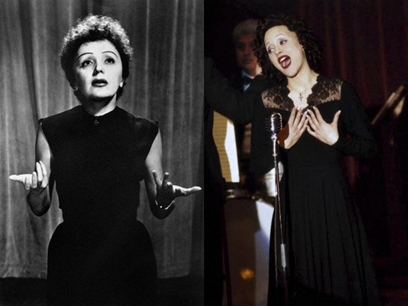 Real personalities and actors who embodied their image on the screen