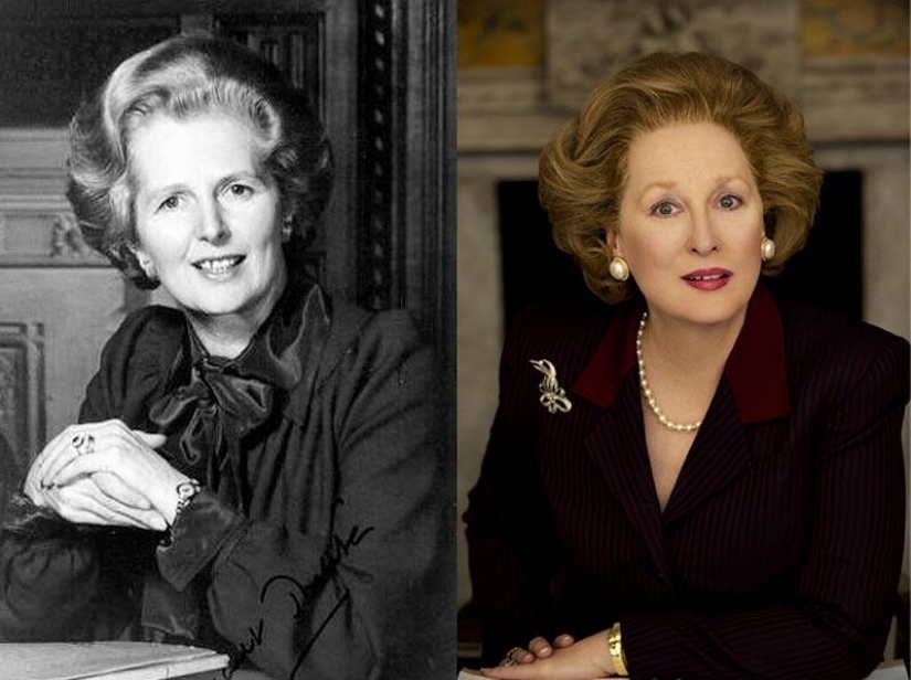 Real personalities and actors who embodied their image on the screen
