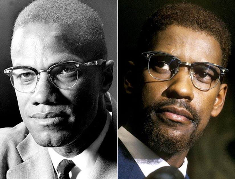 Real personalities and actors who embodied their image on the screen