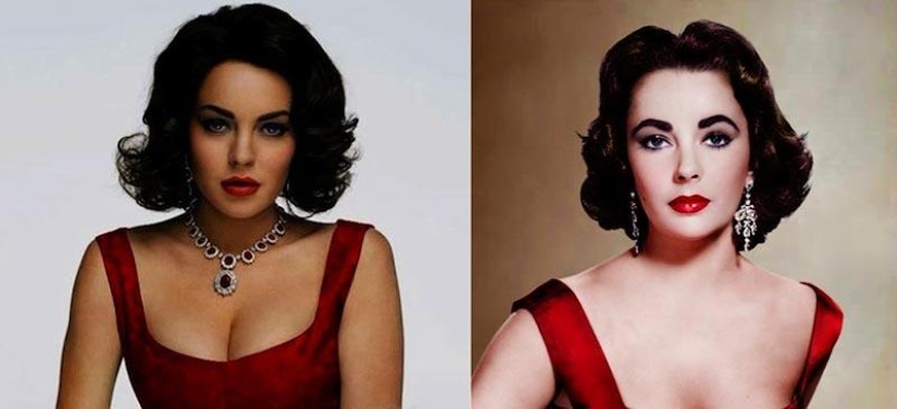 Real personalities and actors who embodied their image on the screen