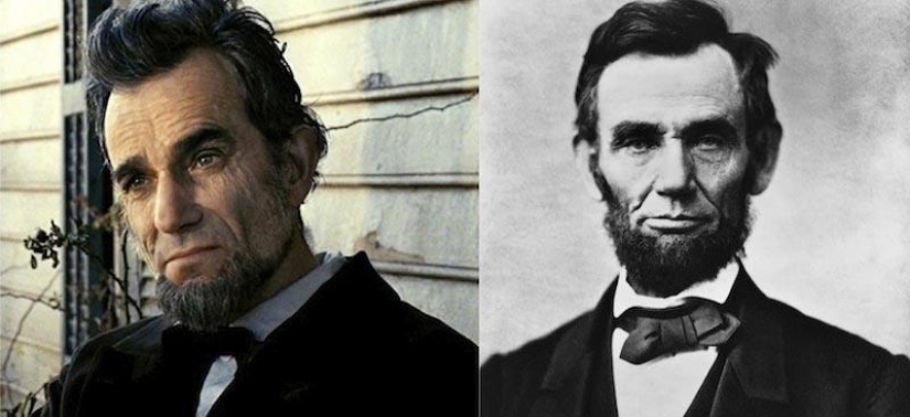 Real personalities and actors who embodied their image on the screen