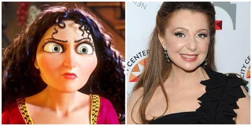 Real prototypes of Disney characters Real prototypes of Disney characters