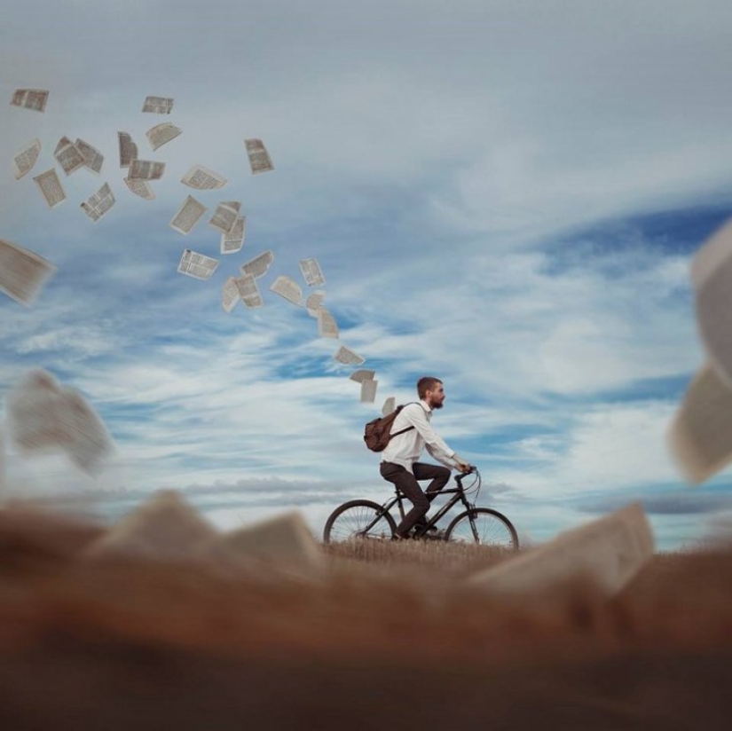Realidad de adentro hacia afuera: fabulosos collages de fotos de Vincent Burillon