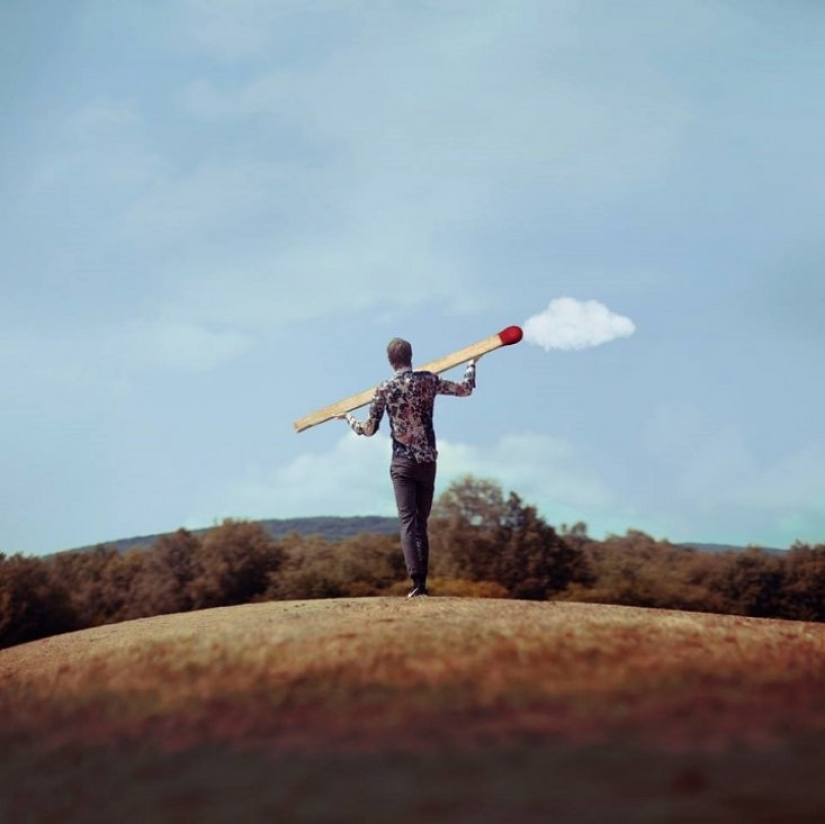 Realidad de adentro hacia afuera: fabulosos collages de fotos de Vincent Burillon