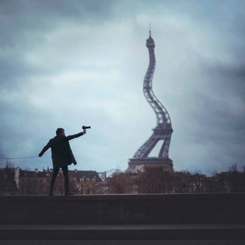 Realidad de adentro hacia afuera: fabulosos collages de fotos de Vincent Burillon