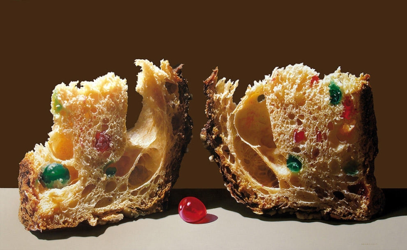 Realistic goodies of the Italian master Liugi Benedicenti