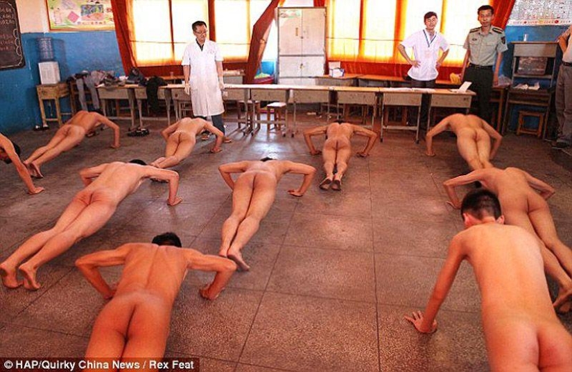 Reclutas en China