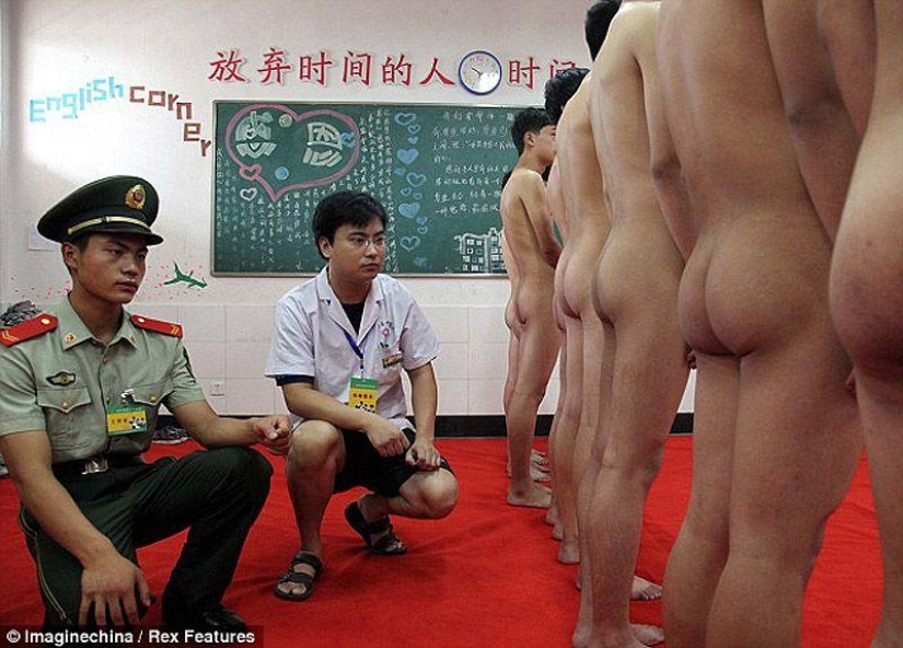 Reclutas en China