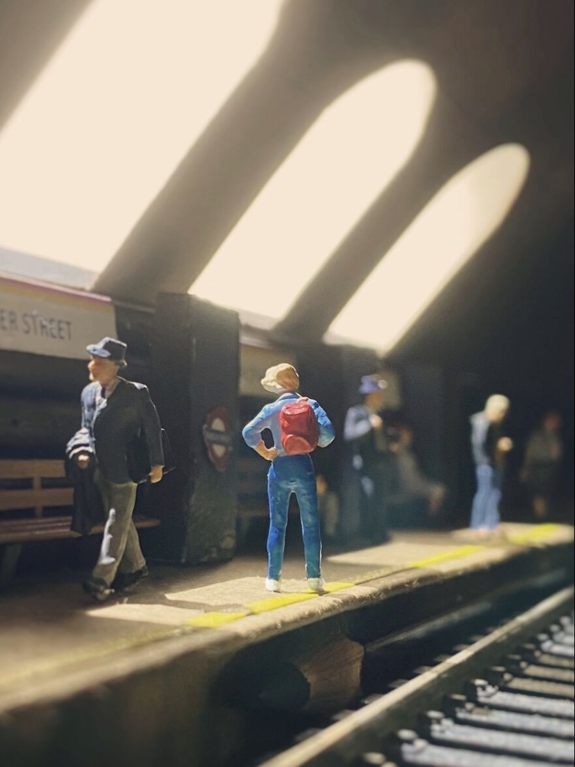 Recreo lugares de todo el mundo en mi escritorio usando miniaturas, y aquí están los mejores