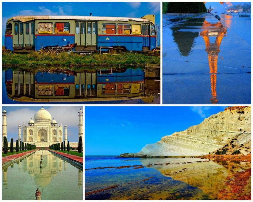 Reflejos en paisajes y más Reflejos en paisajes y más