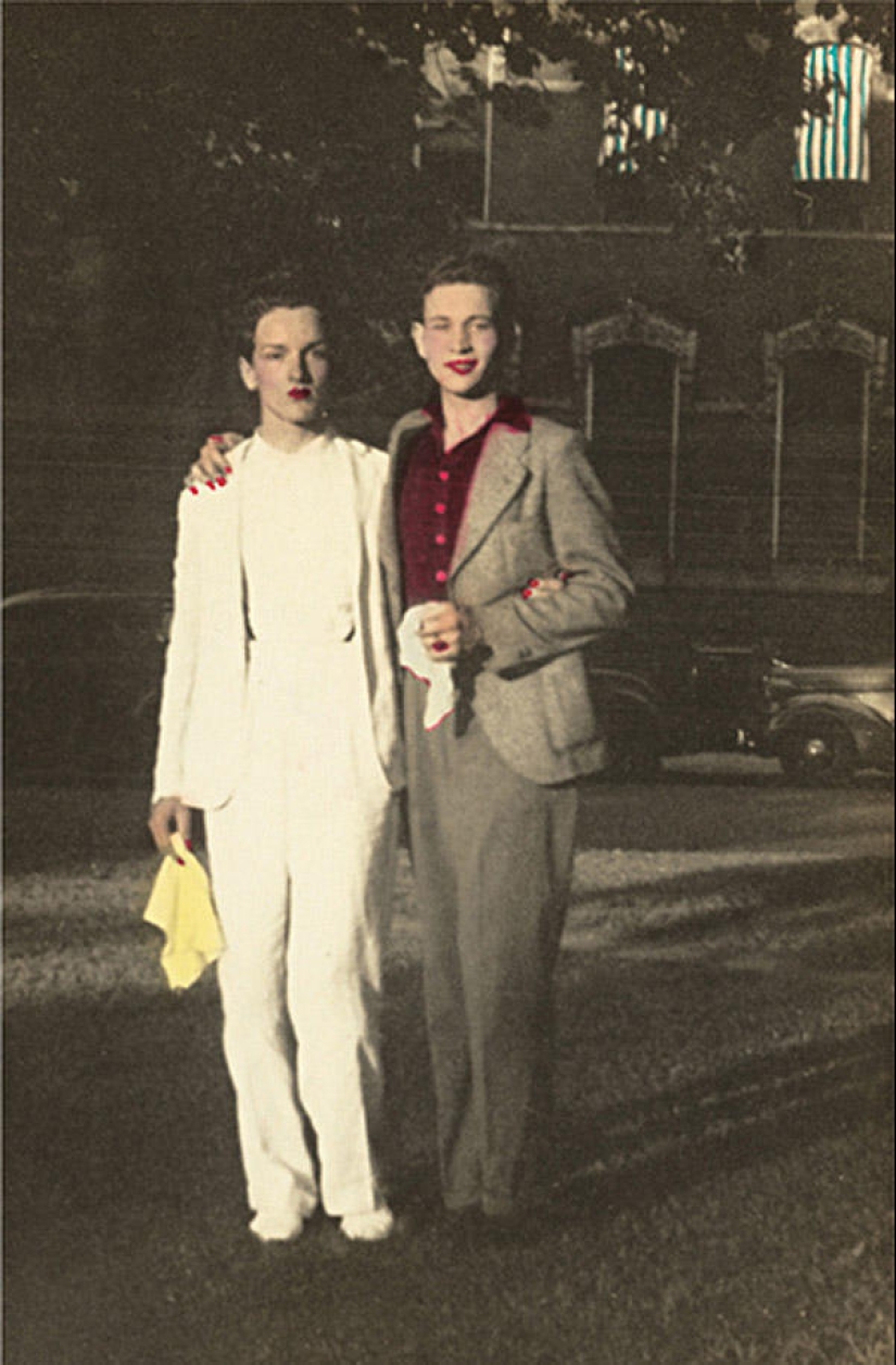 Representatives of the LGBT community at the beginning of the last century Representatives of the LGBT community at the beginning of the last century