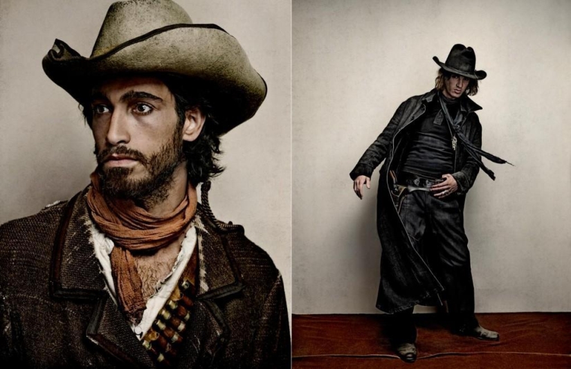 Retratos a la antigua por Billy & Hells Retratos a la antigua por Billy & Hells