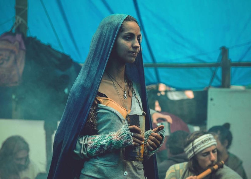 "Reunión de las tribus del arco iris": reuniones de hippies modernos