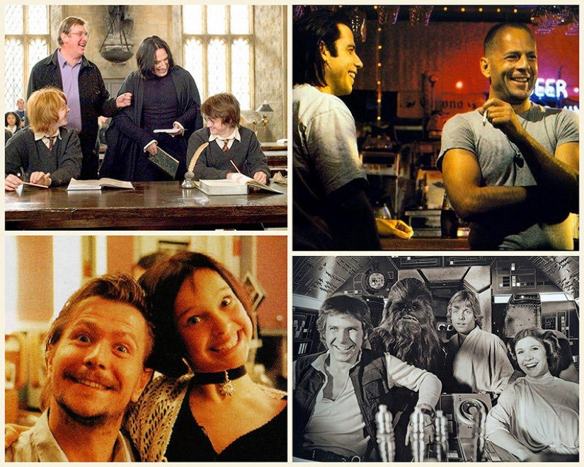 Risa entre bastidores entre tomas