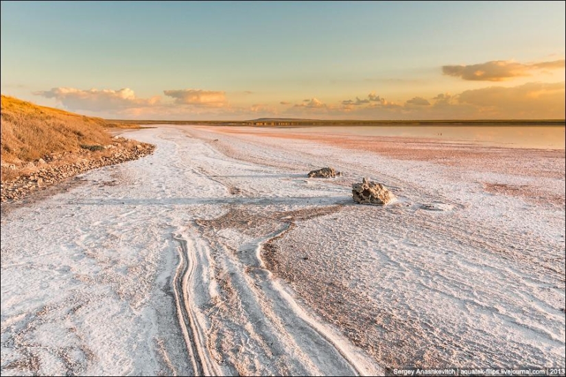 Salt deserts of Crimea Salt deserts of Crimea