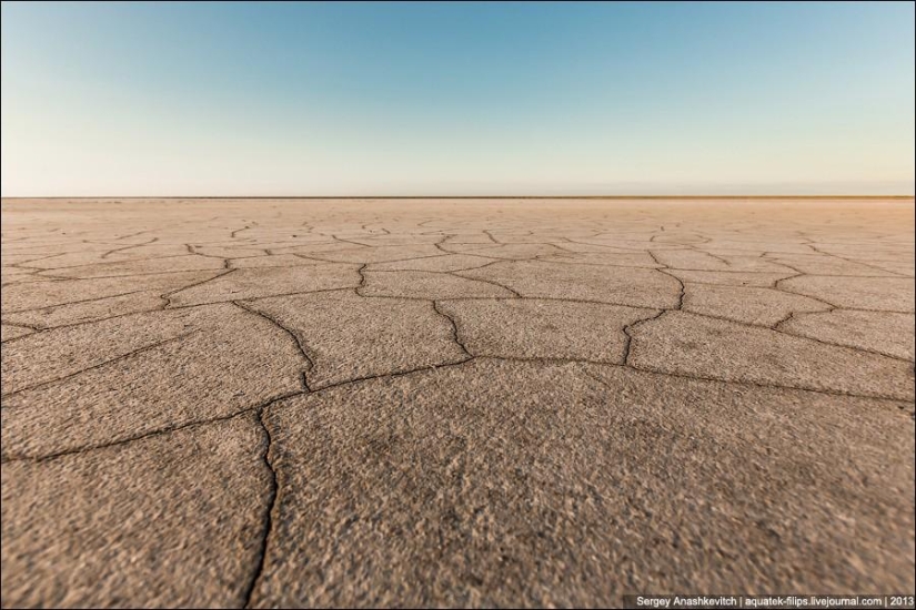 Salt deserts of Crimea Salt deserts of Crimea