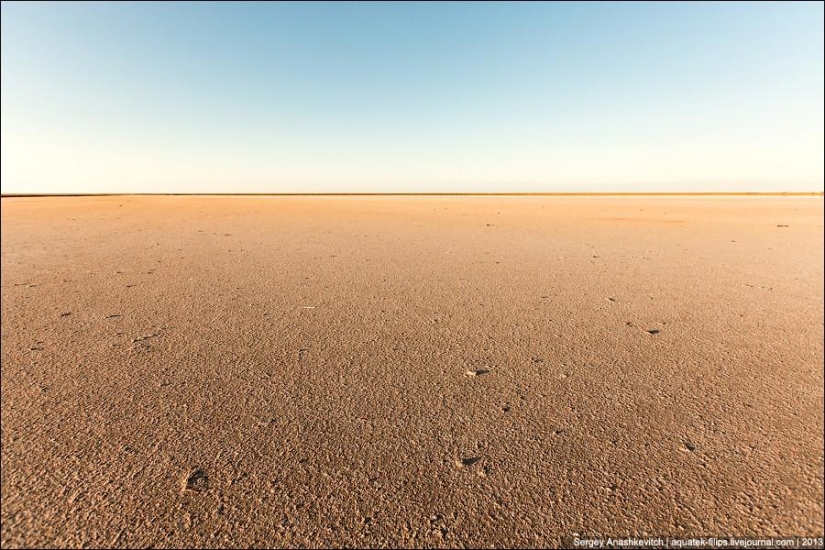 Salt deserts of Crimea Salt deserts of Crimea