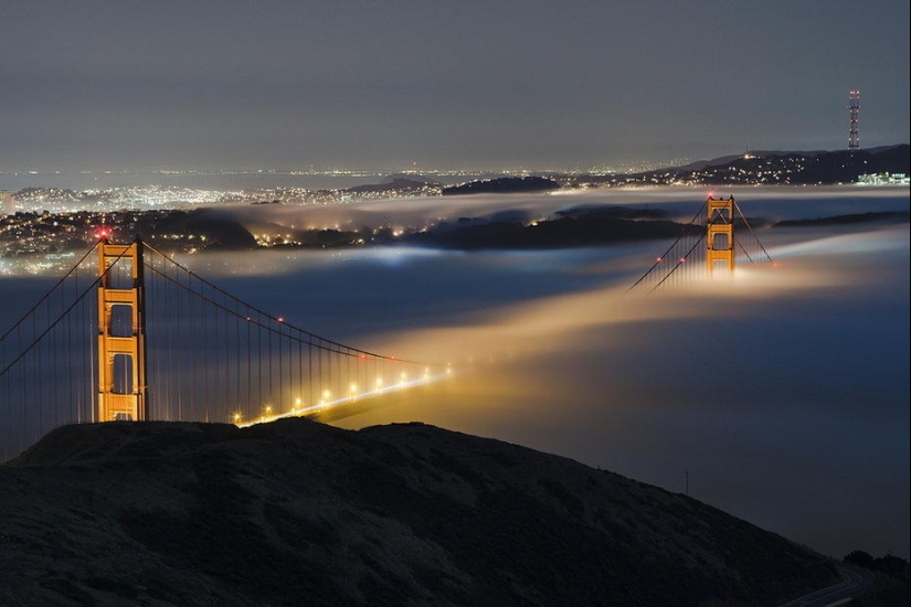 San Francisco in the fog