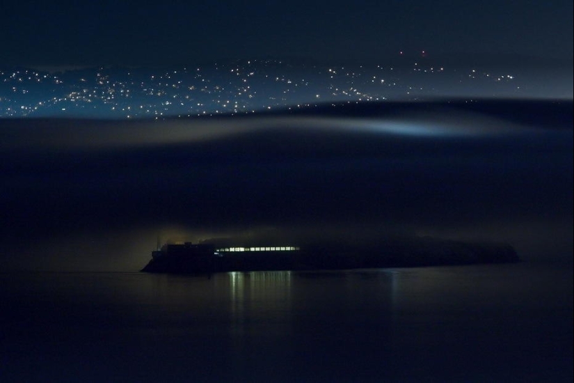 San Francisco in the fog