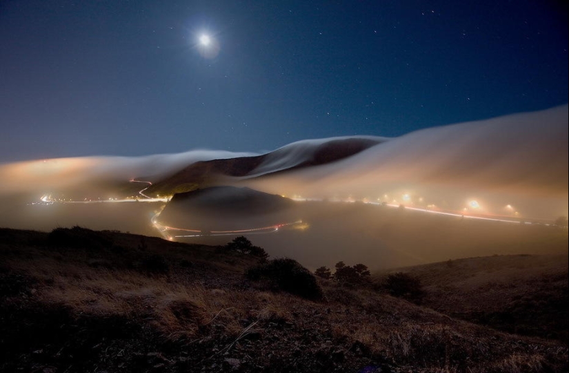 San Francisco in the fog