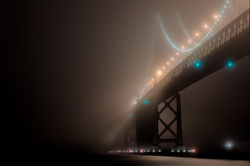 San Francisco in the fog