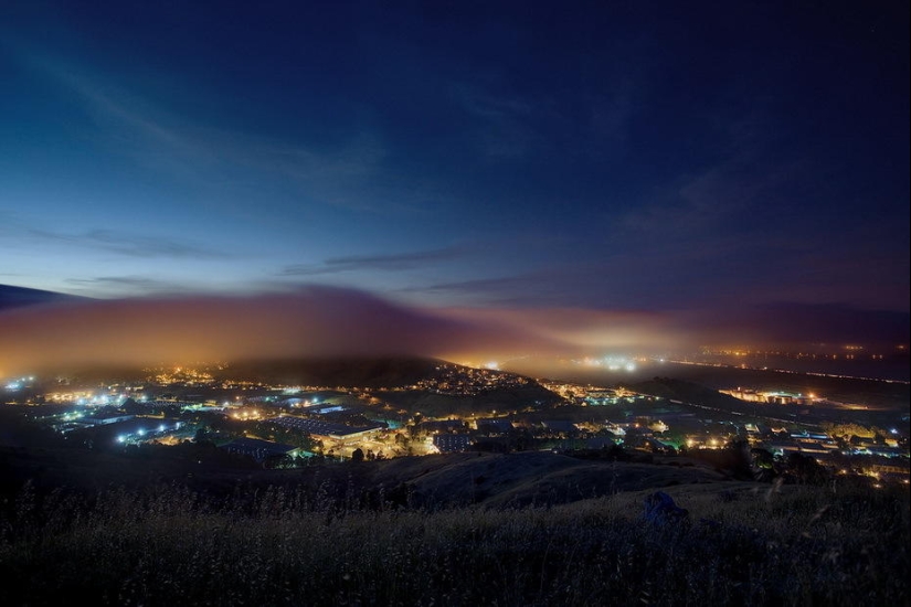 San Francisco in the fog