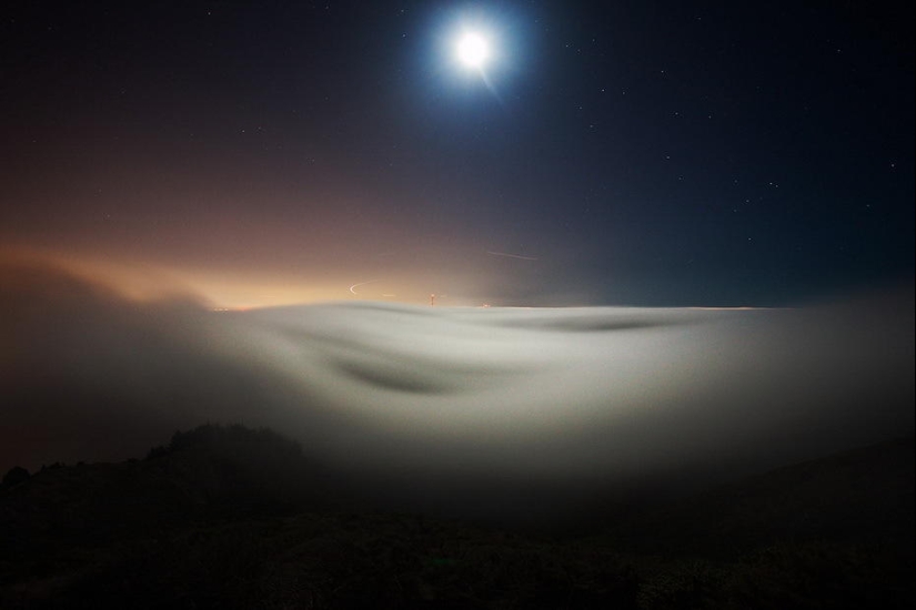 San Francisco in the fog